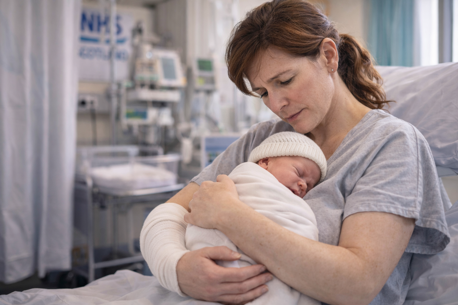 Birth injury negligence claim in Scotland for baby harmed during delivery